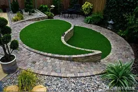 谁说“院子”必须“规规矩矩”？有些时候需要“不规则”的美图片