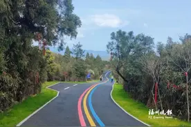 鼓山新添彩虹风景道 堪称福州海拔最高“云端风景道”图片