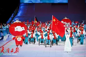 又美又飒！北京冬残奥会开幕式引导员是咱大同姑娘图片