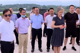 专家组来渠评估渠江风洞子航运枢纽工程资金申报工作图片