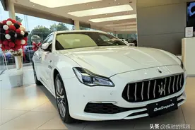 玛莎拉蒂逼格最高的行政轿车，总裁，全系标配3.0T，落地超150万图片