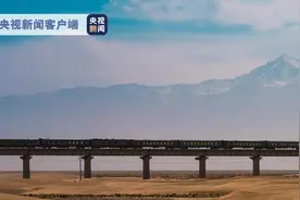 和田至若羌铁路6月16日开通运营 世界首个沙漠铁路环线形成图片