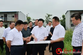 商丘市城乡一体化示范区：王新胜调研重点项目建设工作图片