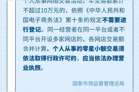 【涨知识】个人经营网店是否需要办理营业执照？图片