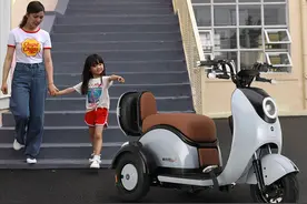 雅迪和爱玛推出2款电动小三轮，不要驾驶证，能上牌，适合老年人图片