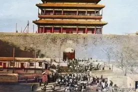 1919年，一个美国人偷拍的老北京城，城墙巍峨雄伟，宛如欧洲老城图片