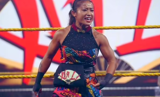 wwe首位中国女将李霞:身材健硕,一袭旗袍深受观众喜爱