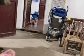 公公打零工很晚才回家，还没坐下孙子就求爷爷抱抱，儿媳的话暖心图片