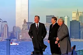 苏联亡了！但戈尔巴乔夫不伤心图片