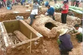 2008年，重庆修路挖出一清朝碗墓，专家为何闷闷不乐？图片