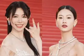 香港这一夜，港娱女星风情万种，但可惜的是，有些人太像网红了图片