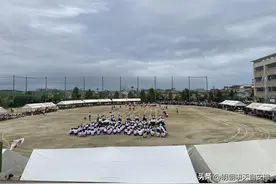 带大家看看邻国日本的学校运动会图片