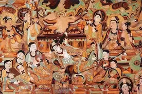 浅谈敦煌壁画服饰艺术，唐代穿搭撞衫当代潮流，开放程度不低当代图片