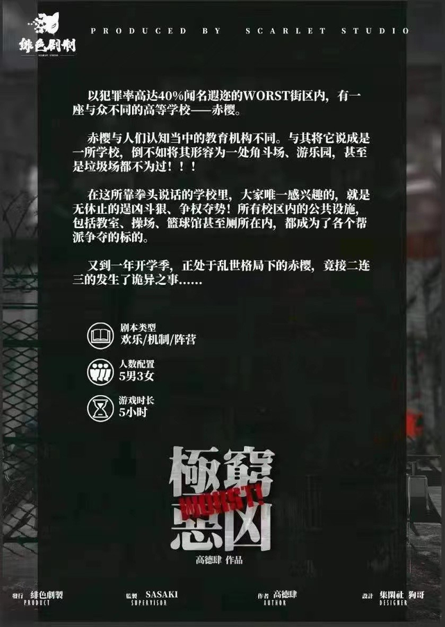 新本推荐｜《WORST！穷凶极恶》：热血高校，全员恶人