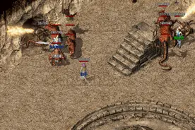 热血传奇：散人玩家早期常去的练级宝地-石墓三层图片