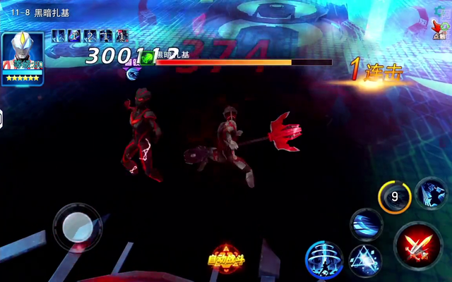 奥特曼传奇英雄2320：捷德终极升80级，打深渊魔王兽很快！