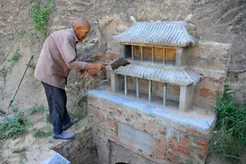 农村怪现象：许多中年人回村修建活人墓，身体很健康为何这么干？图片