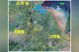 6张地形图，快速了解连云港各市辖区县图片
