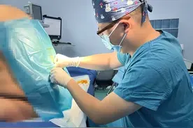 280斤超重孕妇顺利剖娩二胎宝宝图片