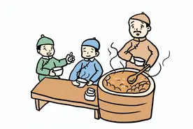 卤煮火烧的老家在南方图片