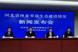 到“十三五”末，河北森林面积达9901万亩，森林覆盖率35%图片