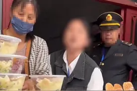 山东一游客在景区买到变质凉皮还被商家辱骂，景区：已清退出园图片