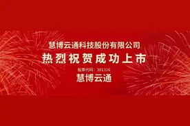 慧博云通成功上市！首日破百亿，厚积终“勃”发图片