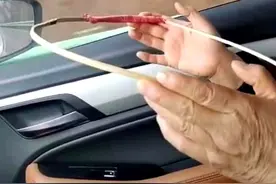 四川一男子做了个竹方向盘，竟治好母亲晕车病，还真有科学道理图片