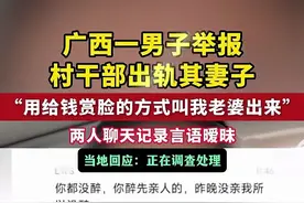 男子举报村干部约会自己老婆，聊天记录辣眼睛！图片