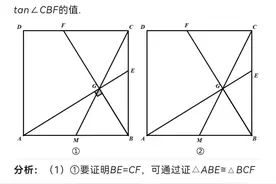 初中几何压轴题（七）：正方形十字全等模型应用图片