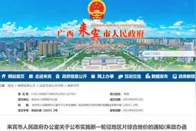 广西来宾市2023区片综合地价调整土地补偿费、安置补助费标准更新图片