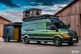 售价200多万的大众四驱露营车，颜值和售价简直是面包车的天花板图片