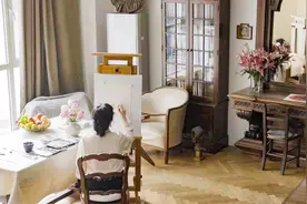 61岁退休女工自学画画：不通技法，却美到极致图片