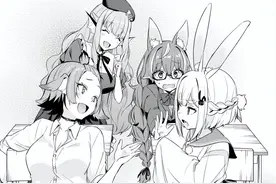 比起给人外娘授课，漫画开篇的阿伟打电动，可能更讨阿宅喜欢图片