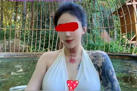 男子泡温泉遇到心仪女子，网络求助：身上有文身，娶她要注意什么图片