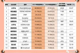 女装上市公司大PK：这13个品牌去年收入超10亿元图片