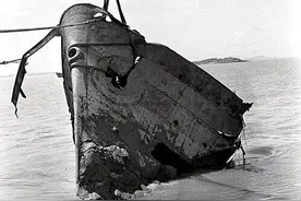 1945年，日本一艘装有40吨黄金的巨船沉在中国领海，打捞如何？图片