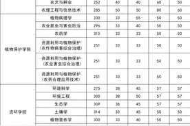 2023年南京农业大学硕士研究生复试分数线汇总！图片