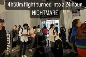 加拿大六大福利来了! 5小时飞行变24小时还“断粮” 乘客痛喊：噩梦图片