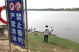 “禁止下河游泳”，好像不妥当吧图片