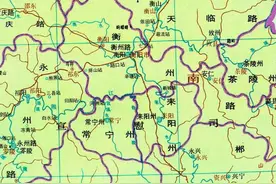 通过地图，了解湖南省衡阳市从古到今的历史变迁图片