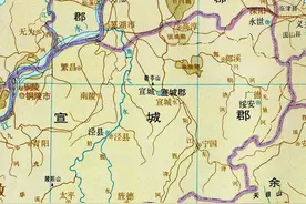 通过地图，了解安徽省宣城市从古到今的历史变迁图片
