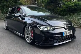 用一身竞技改件来玩姿态的8代高尔夫GTI，这操作你们看得懂吗？图片