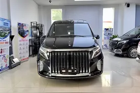 大型MPV首选奔驰7座商务车，70-100多万的定制，这款很有性价比图片