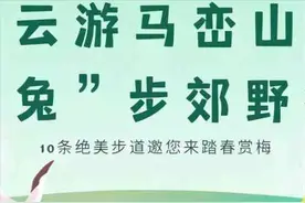 云游马峦山 “兔”步郊野径 10条绝美步道邀您来踏春赏梅图片