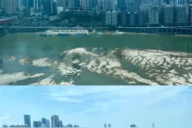 嘉陵江被晒成“嘉陵工”？官方回应：网传视频本就是浅滩图片