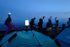 全球学子嘉游赣 | 来啦！江西灵山星空帐篷露营正式上线~图片