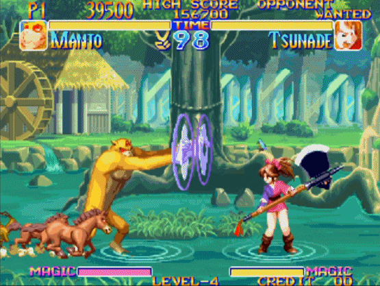 格斗游戏最无耻的画面，明明说好一对一，却强行变成群殴