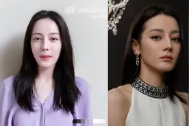 迪丽热巴素颜出镜复工！状态疑似坐月子，身材二次发育痕迹明显图片