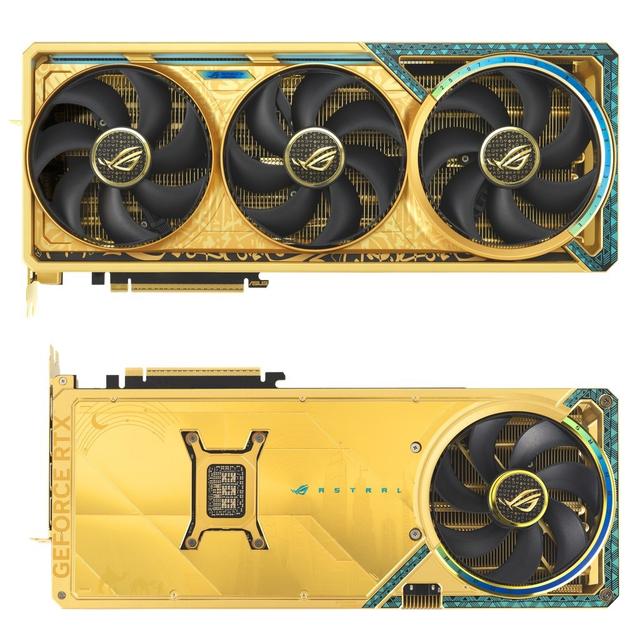 阿拉伯之金：ROG夜神RTX 5080 Dhahab CORE显卡16599元上市